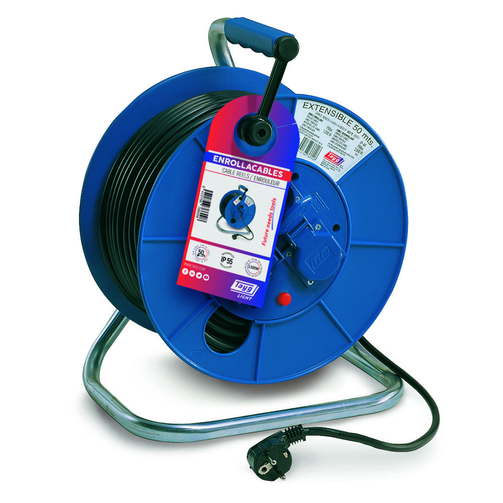 Cable reel IP55 3.500W - Tayg